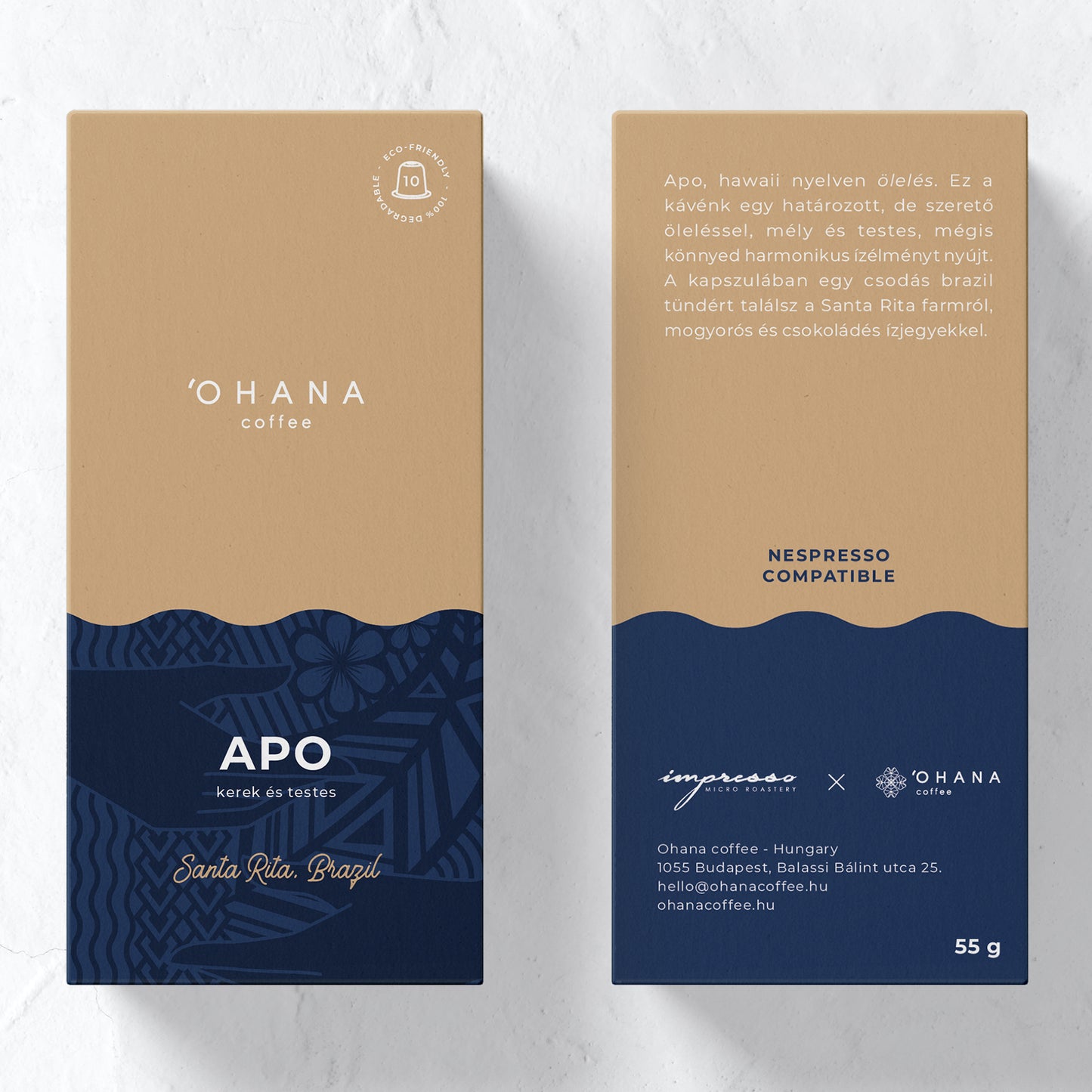 Kávékapszula Apo - Serra Negra, Brazil