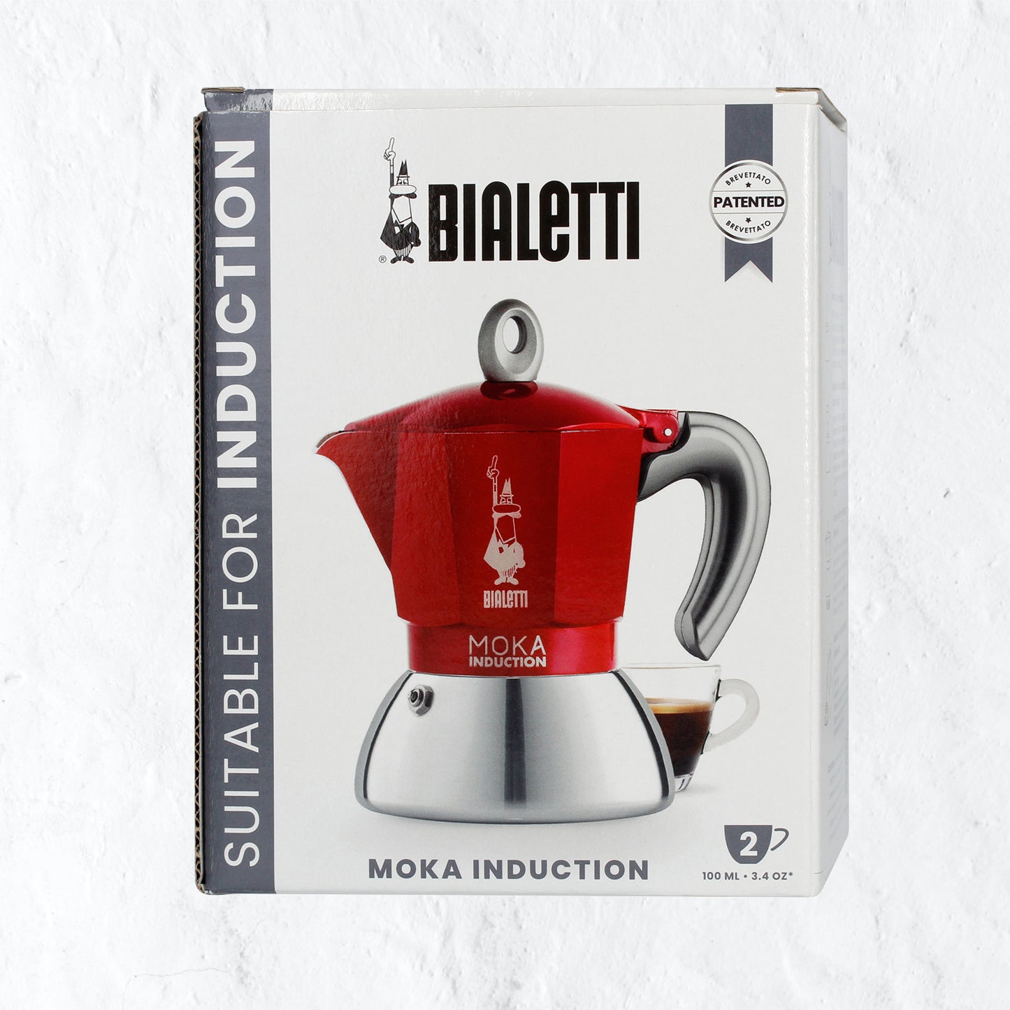 Bialetti Moka Induction - 2 person - red