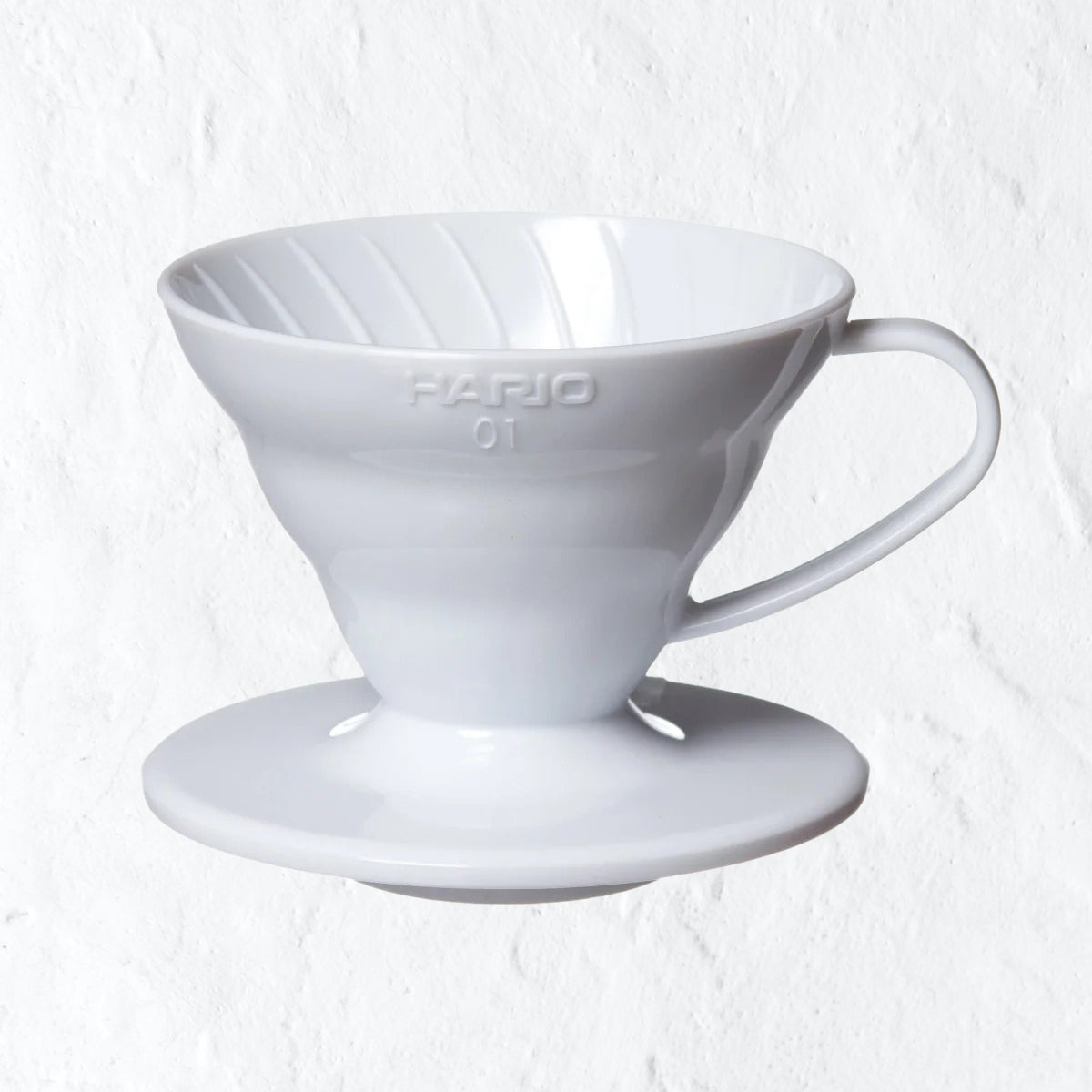 Hario V60-01 ceramic dripper white