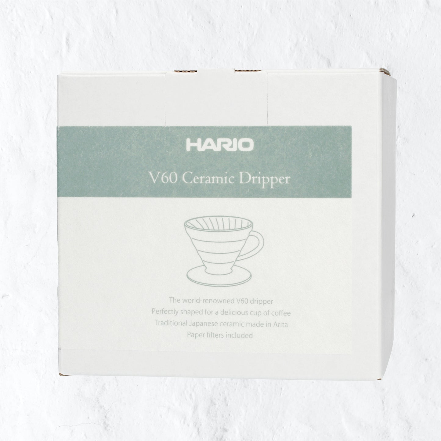 Hario V60-02 kerámia dripper fehér