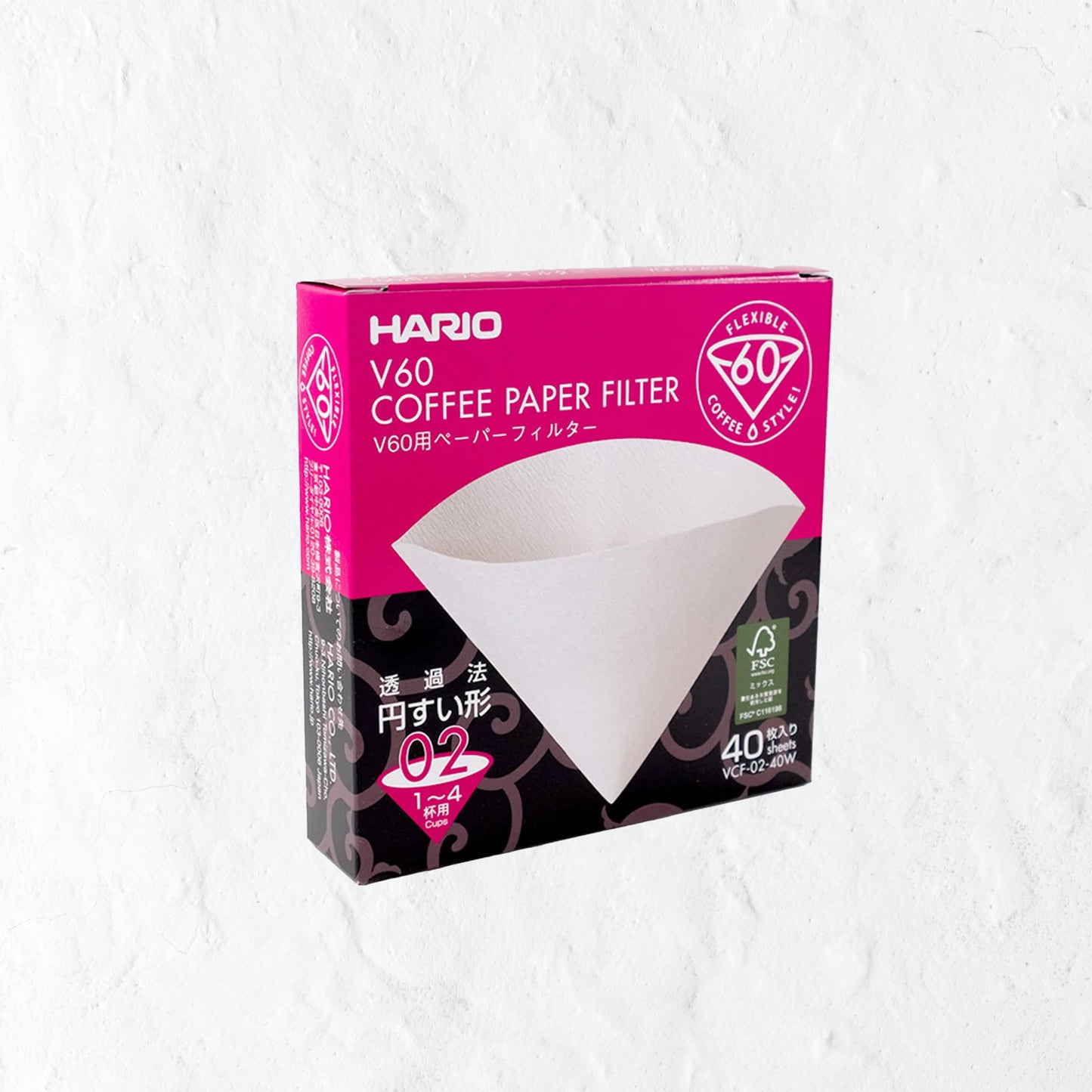 Hario paper filter - V60-01/40