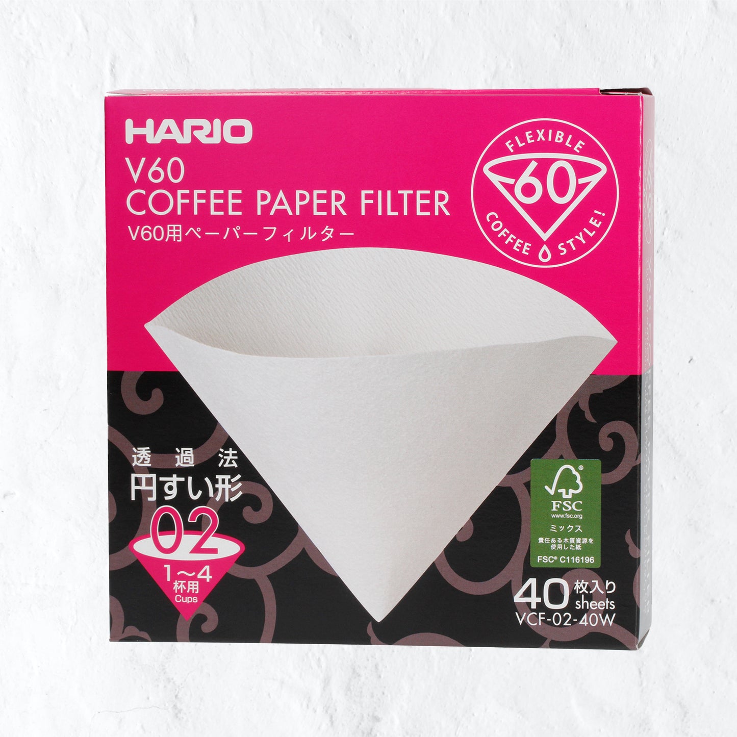 Hario paper filter - V60-02/40